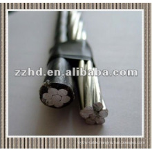 duplex wire aerial bundled cable abc cable overhead cable China manufacturer with reliable quality and good price
